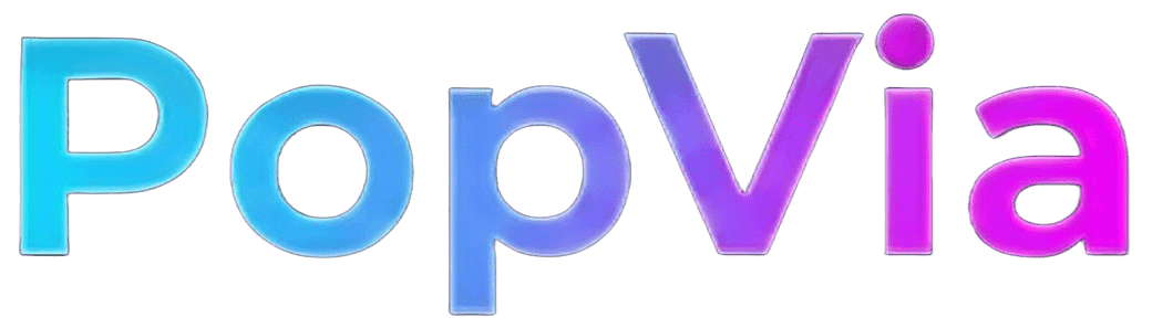 PopVia text